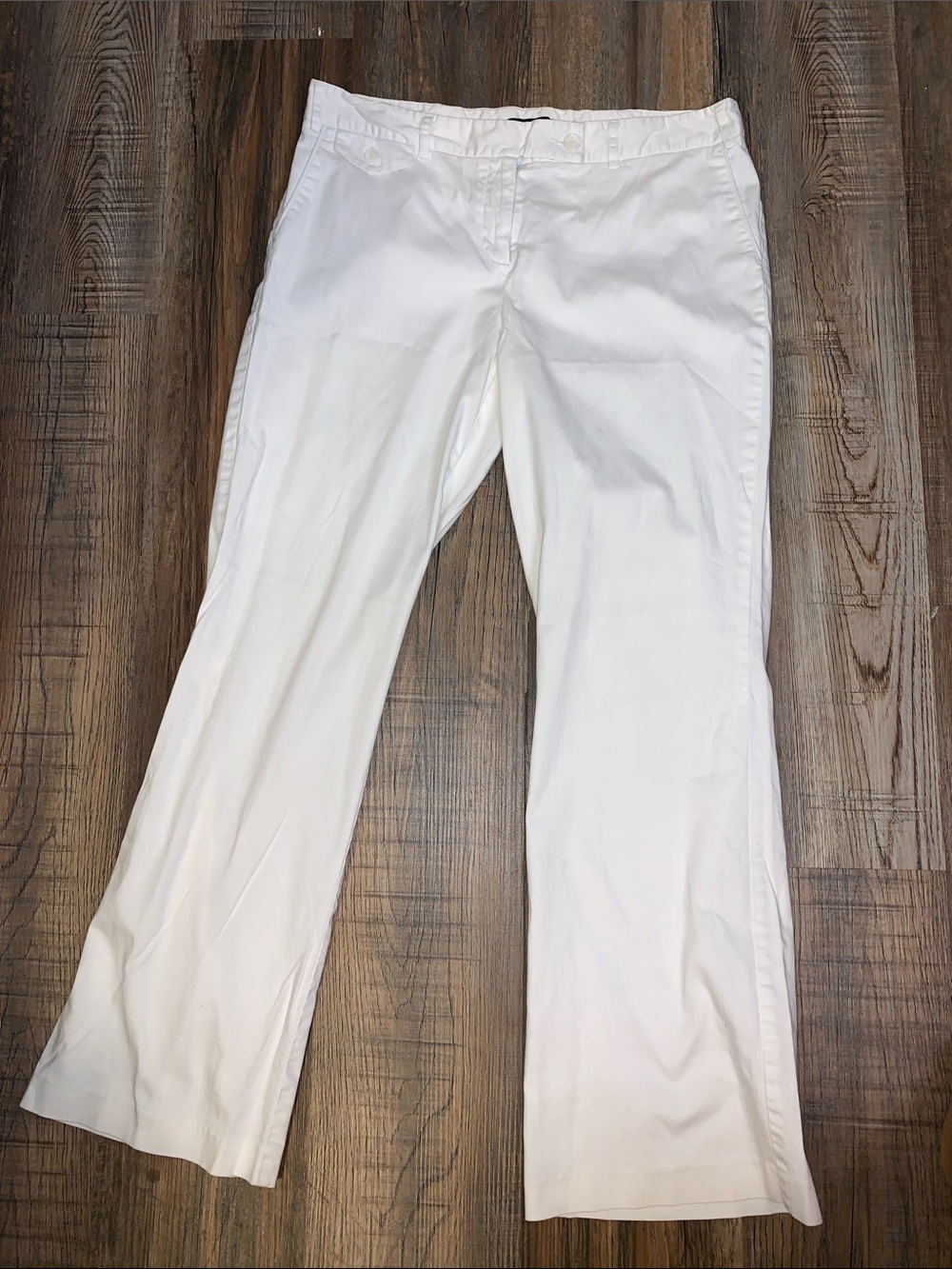 Dalia Collection White Wide-Leg Pants